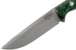 Bark River - Gunny Hunter A2 Forest Green Elder Burl -Knife Haven Sales BRK07 012FGEB 03 bark river