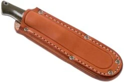 Bark River Bravo EDC CPM 3V Rampless, Green Canvas Micarta Bushcraft Knife -Knife Haven Sales BRK07 027GCMR 06 bark river knives