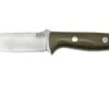 Bark River Bravo 1 A2 Green Canvas Micarta, Bushcraft Knife -Knife Haven Sales BRK07 111GNC 01 barkriver