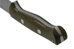 Bark River Bravo 1 A2 Green Canvas Micarta, Bushcraft Knife -Knife Haven Sales BRK07 111GNC 04 barkriver