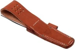 Bark River Bravo 1.2 CPM 3V, Black Canvas Micarta, Brown Sheath -Knife Haven Sales BRK07 123BRKC 09 bark river bravo brk07 123brkc 09