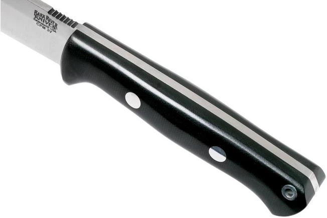 Bark River Bravo 1.5 LT Field CPM 3V, Black Canvas Micarta Outdoor Knife 7 Bark River Bravo 1.5 LT Field CPM 3V, Black Canvas Micarta Outdoor Knife - Image 5