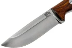 Bark River Bravo 1.2 CPM 3V Rampless, Desert Ironwood, Brown Sheath -Knife Haven Sales BRK07 125DIW RS 03 bark river knives