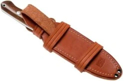 Bark River Bravo 1.2 CPM 3V Rampless, Desert Ironwood, Brown Sheath -Knife Haven Sales BRK07 125DIW RS 07 bark river knives