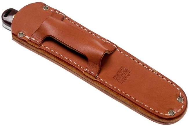 Bark River Kitsuné Tanto CPM 154, Burgundy Canvas Micarta Fixed Knife 9 Bark River Kitsuné Tanto CPM 154, Burgundy Canvas Micarta Fixed Knife - Image 7