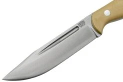 Bark River Cub CPM 3V Antique Ivory Micarta, Bushcraft Knife -Knife Haven Sales BRK08 221AIM 03 barkriver