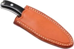 Bark River JX6 Companion A2, Black Canvas Micarta, Brown Sheath 16 Bark River JX6 Companion A2, Black Canvas Micarta, Brown Sheath -Knife Haven Sales BRK10 112BRKC 07 bark river brk10 112brkc 07