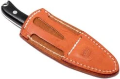 Bark River JX6 Companion A2, Black Canvas Micarta, Brown Sheath 17 Bark River JX6 Companion A2, Black Canvas Micarta, Brown Sheath -Knife Haven Sales BRK10 112BRKC 08 bark river brk10 112brkc 08