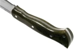 Bark River JX5 Vengeful 1 CPM 3V Green Canvas Micarta Machete -Knife Haven Sales BRK10 123GCM 04 bark river knives