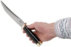 Bark River MACV-SOG Recondo Bowie CPM-154, Black Canvas Micarta -Knife Haven Sales BRK10 156BKC 06 bark river