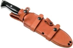 Bark River Bravo Tope Recon Field CPM 3V, Black Canvas Micarta -Knife Haven Sales BRK10 222BKC 07 bark river