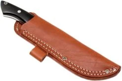 Bark River Sahara Hunter A2, Black Linen Micarta, Brown Sheath 16 Bark River Sahara Hunter A2, Black Linen Micarta, Brown Sheath -Knife Haven Sales BRK12 115BRKL 07 bark river brk12 115brkl 07