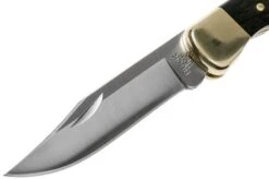 Buck 110 Folding Hunter, With Finger Grooves -Knife Haven Sales BUCK0110BRSFG B 03 buck v201907