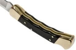 Buck 110 Folding Hunter, With Finger Grooves -Knife Haven Sales BUCK0110BRSFG B 05 buck v201907