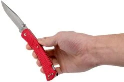 Buck 110 Slim Knife Select Red 0110RDS1 Pocket Knife -Knife Haven Sales BUCK110RDS2 C 08 buck
