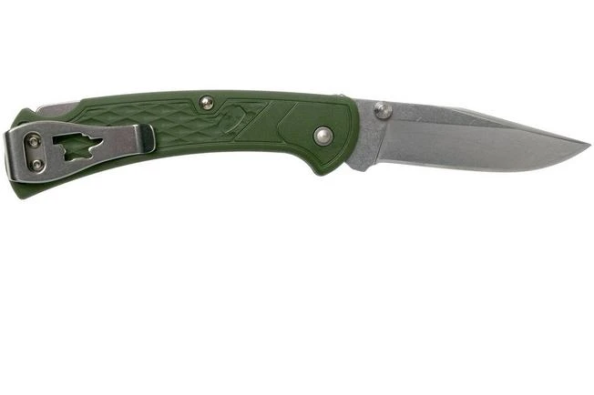 Buck 112 Ranger Slim Knife Select OD Green 0112ODS2 Pocket Knife 4 Buck 112 Ranger Slim Knife Select OD Green 0112ODS2 Pocket Knife - Image 2