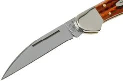 Case Knives Copperlock Pocket Worn Harvest Orange Bone Corn Cob Jig Wharncliffe 07397, 61549WL SS Pocket Knife -Knife Haven Sales CE07397 03 case