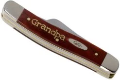 Case Stockman Chestnut Bone Smooth, Embellished Medium Trapper In Gift Tin, 10431, 6318 SS Pocket Knife -Knife Haven Sales CE10431 04 case