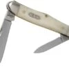 Case Half Whittler Smooth Natural Bone, 13052, 6208 SS Pocket Knife -Knife Haven Sales CE13052 01 case