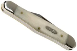 Case Half Whittler Smooth Natural Bone, 13052, 6208 SS Pocket Knife -Knife Haven Sales CE13052 04 case