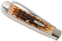 Case Equestrian Amber Jigged Bone, 00144, 6254HP SS Pocket Knife -Knife Haven Sales CE144 05 case ce144 05