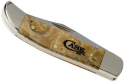 Case Knives Pocket Hunter Natural Box Elder Burl, 16566, 71165 SS Pocket Knife -Knife Haven Sales CE16566 04 case