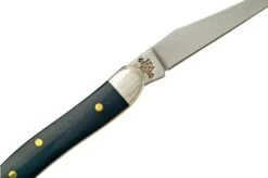 Case Small Texas Toothpick Navy Blue Synthetic, 23617, 4254 SS Pocket Knife -Knife Haven Sales CE23617 05 case
