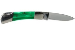 Case Lockback SparXX Green Pearl Kirinite Smooth, 27372, 101225L SS Pocket Knife -Knife Haven Sales CE27372 02 case