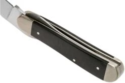 Case Russlock Smooth Black Micarta, 27734, 101953L SS Pocket Knife -Knife Haven Sales CE27734 05 case knives