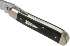Case Russlock Smooth Black Micarta, 27734, 101953L SS Pocket Knife -Knife Haven Sales CE27734 06 case knives