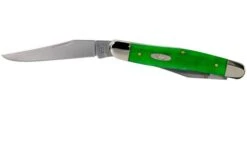 Case Muskrat Brilliant Green Bone, Smooth, 52822, MUSKRAT SS Pocket Knife -Knife Haven Sales CE52822 03 case