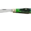 Case Small Swell Center Jack, Hunter Green Bone, Deep Canyon, 75837, 6225 1/2 SS, Pocket Knife -Knife Haven Sales CE75837 01 case