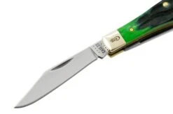Case Small Swell Center Jack, Hunter Green Bone, Deep Canyon, 75837, 6225 1/2 SS, Pocket Knife -Knife Haven Sales CE75837 03 case