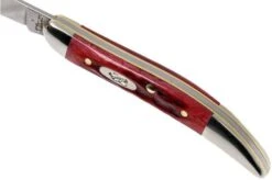 Case Small Texas Toothpick Pocket Worn Old Red Bone, 610096 SS Pocket Knife -Knife Haven Sales CE792 07 case ce792 07
