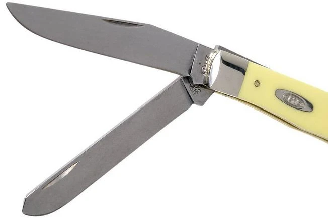 Case Trapper Yellow Synthetic, 80161, 6254 SS Pocket Knife 6 Case Trapper Yellow Synthetic, 80161, 6254 SS Pocket Knife - Image 4