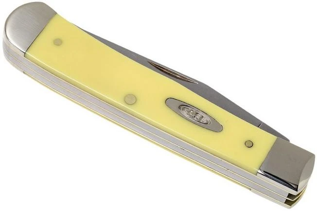 Case Trapper Yellow Synthetic, 80161, 6254 SS Pocket Knife 7 Case Trapper Yellow Synthetic, 80161, 6254 SS Pocket Knife - Image 5
