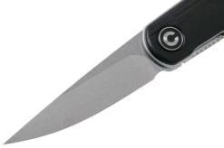 Civivi Lumi C20024-3 Black G10, Stonewashed Pocket Knife, Justin Lundquist Design -Knife Haven Sales CIC20024 3 03 civivi