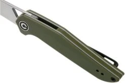 Civivi McKenna C905B Green G10 Pocket Knife, Elijah Isham Design -Knife Haven Sales CIC905B 07 civivi