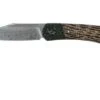 Civivi Rustic Gent C914DS-2 Damascus, Carbon Fibre & Micarta Gentleman's Knife -Knife Haven Sales CIC914DS 2 01 civivi