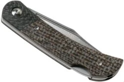 Civivi Rustic Gent C914DS-2 Damascus, Carbon Fibre & Micarta Gentleman's Knife -Knife Haven Sales CIC914DS 2 04 civivi