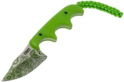 CRKT Minimalist Bowie Gears 2387G Neck Knife, Alan Folts Design -Knife Haven Sales CK 2387G 03 crkt