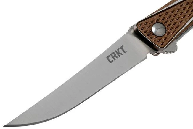 CRKT Crossbones Bronze 7530B Pocket Knife, Jeff Park Design 5 CRKT Crossbones Bronze 7530B Pocket Knife, Jeff Park Design - Image 3
