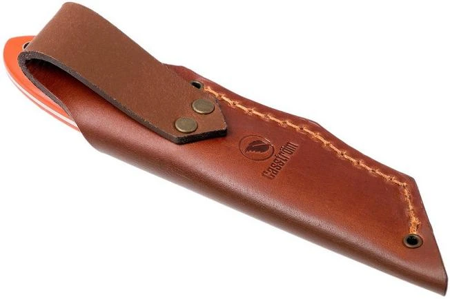 Casström Safari Orange G10 Hunting Knife 10630, Alan Wood Design 11 Casström Safari Orange G10 Hunting Knife 10630, Alan Wood Design - Image 9