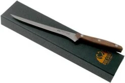 Due Cigni 1896, 2C1012NO Filleting Knife 18 Cm, Walnut Wood -Knife Haven Sales DG2C1012NO 06 due signi 1896