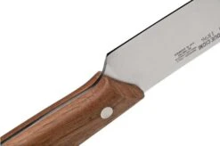 Due Cigni Cookout 1896, 2C1024NO Butcher's Knife Walnut Wood 27 Cm -Knife Haven Sales DG2C1024NO 05 duecigni 1