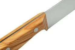 Due Cigni Tuscany 2C744-22OL Carving Knife 22 Cm Olive Wood -Knife Haven Sales DG2C744 22OL 05 duecigni