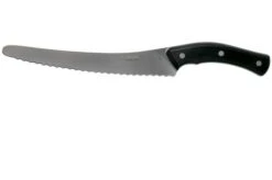 Due Cigni Arne Line Bread Knife 23 Cm, Black