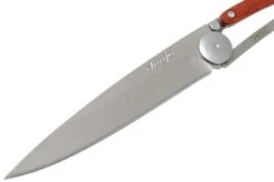 Deejo Wood 37g, Coral Wood 1CB005 Pocket Knife -Knife Haven Sales DJ1CB005 03 deejo