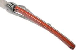 Deejo Wood 37g, Coral Wood 1CB005 Pocket Knife -Knife Haven Sales DJ1CB005 07 deejo