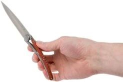 Deejo Wood 37g, Coral Wood 1CB005 Pocket Knife -Knife Haven Sales DJ1CB005 08 deejo